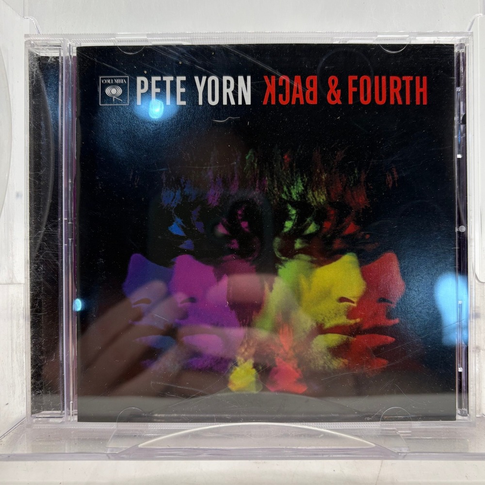 Pete Yorn Back and Fourth CD 2009 Columbia Records Indie Rock Rick Rubin